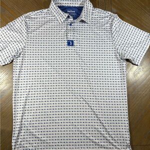 Bogey Bros Fore! Men's Patterned Polo